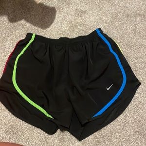 Colorful nike shorts